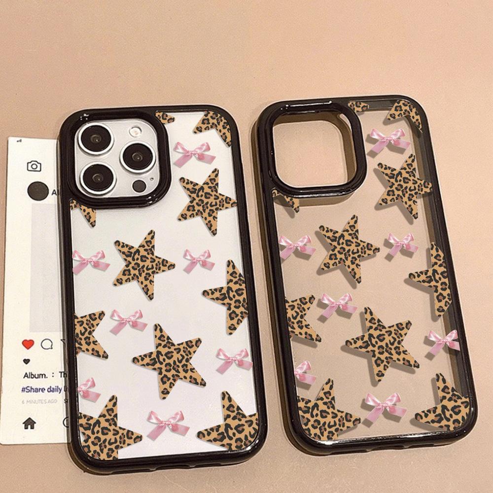 Coque de téléphone en acrylique pour iPhone 11 12 13 14 Pro 12 14 16 Pro Max pour Samsung A16 A36 A56 S24 FE Coque de téléphone portable peinte anti-chute de haute qualité