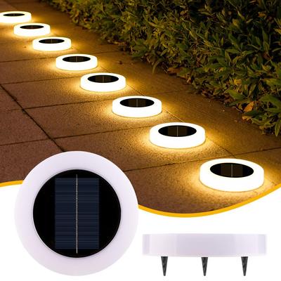 Solar LED Garden & Wall Lights for Outdoor Decoration, Dual-Use, Suitable for Villas, Courtyards, and Lawns