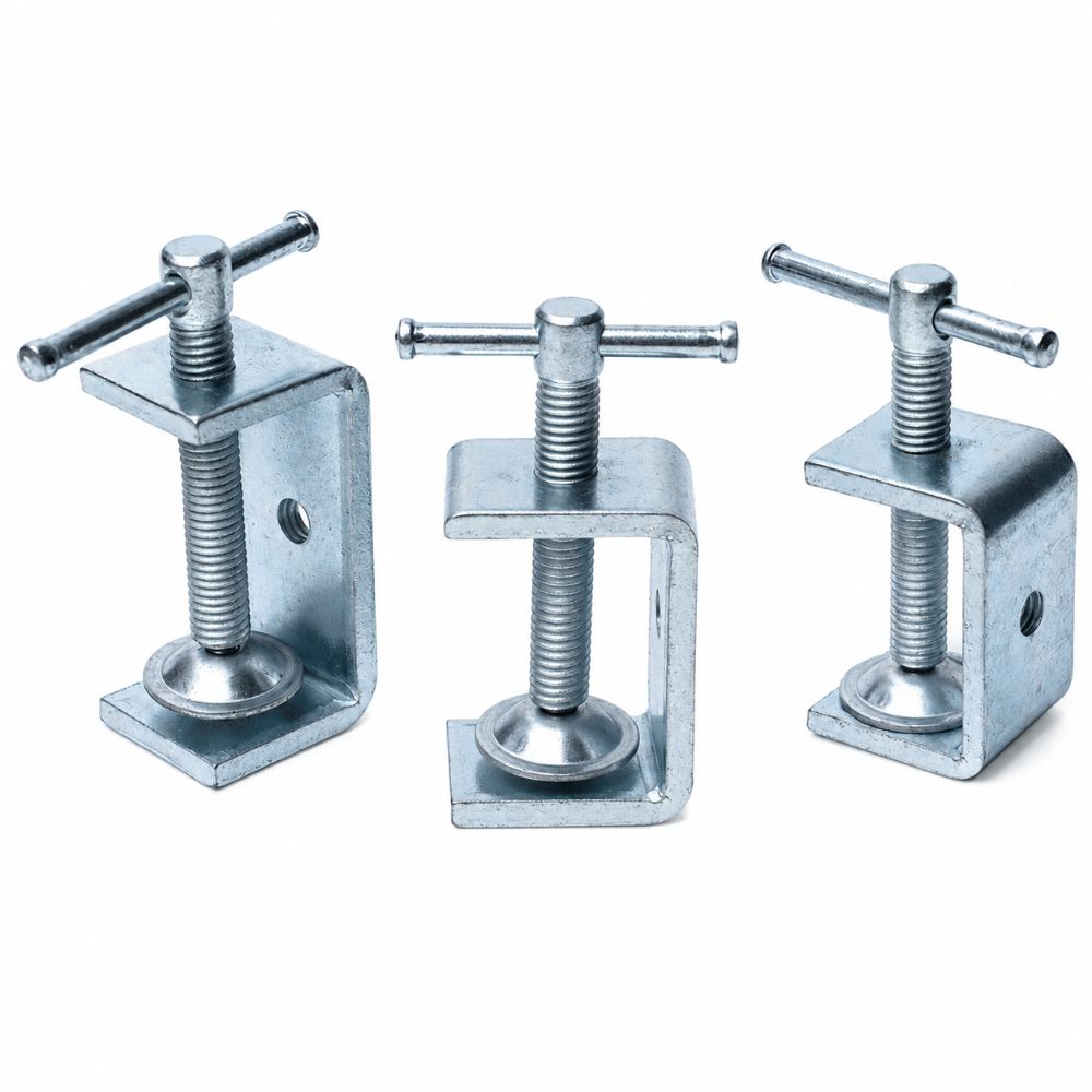 Adjustable Square Clamp Zinc Plating Fixed Holder Clip Professional C-clamp Hardware Fasteners