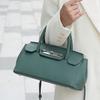 Cowhide Women's Bag Single Shoulder Women's Bag Fashionable Large-capacity Practical Bucket Bag Portable Soft Leather