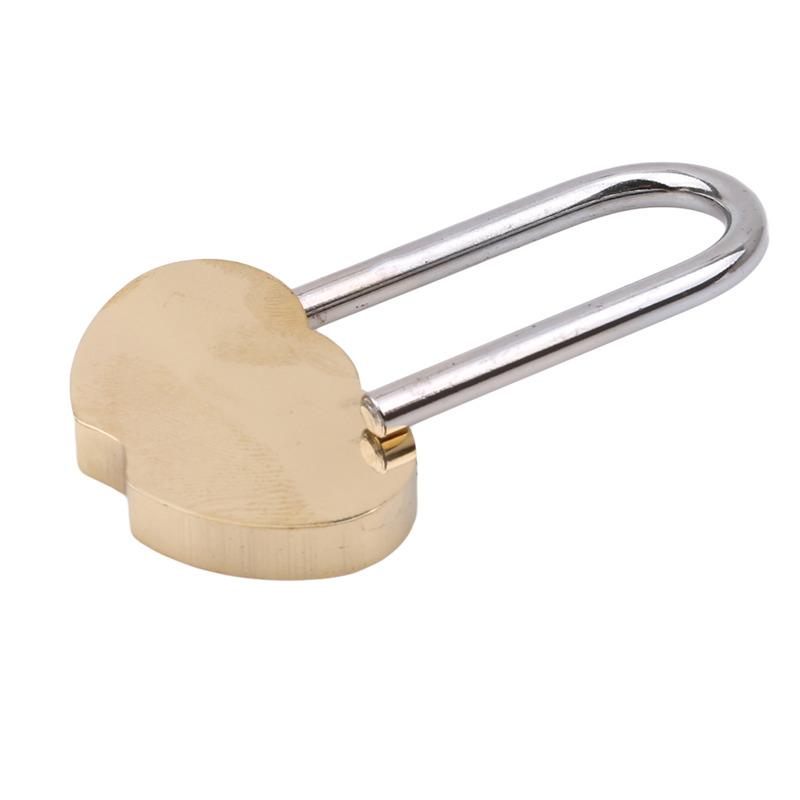 Hot Sale Padlock Love Lock Engraved Double Heart Valentines Anniversary Day Gifts Couple Christmas Gift