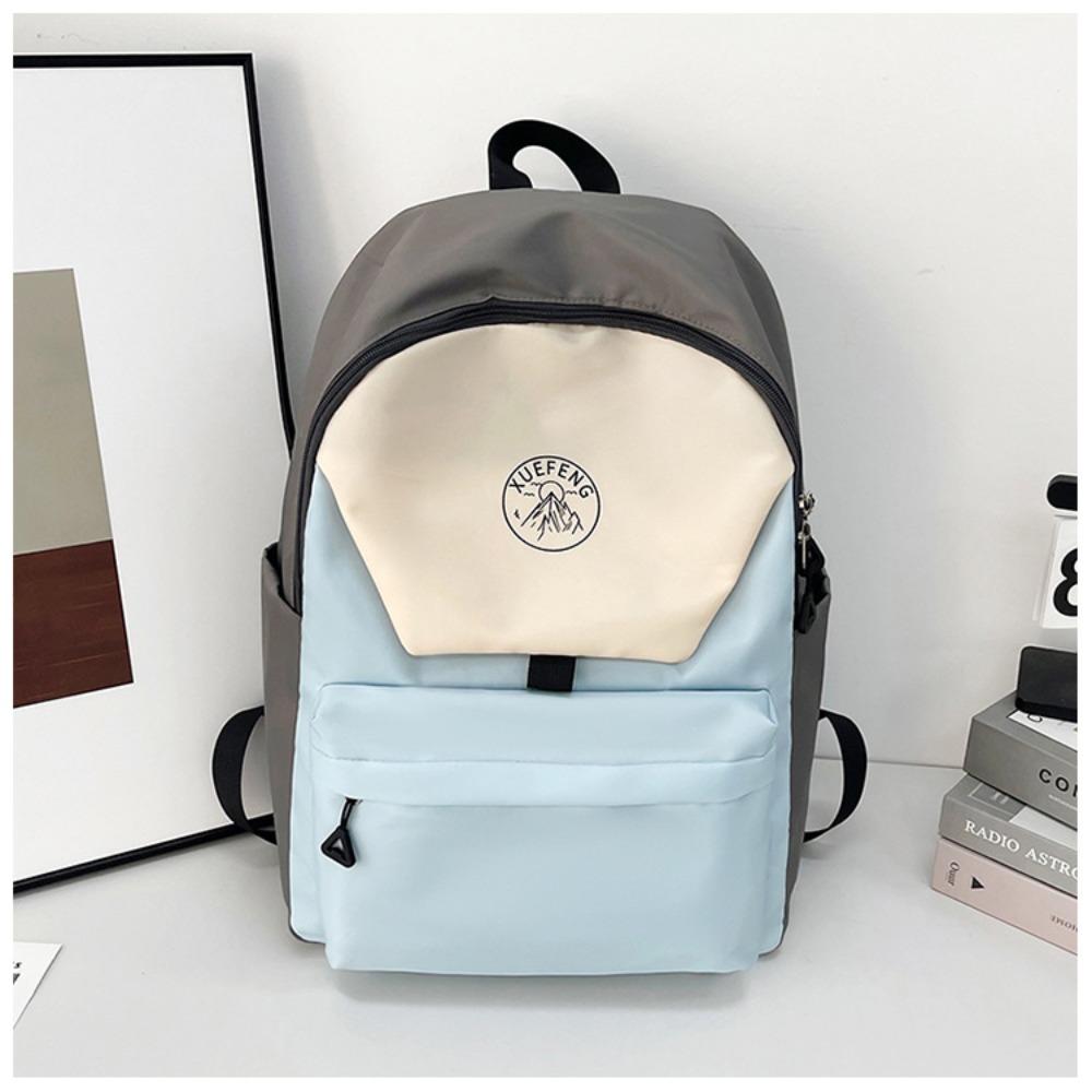 High value backpack Japanese splicing girl college style schoolbag boys and girls high school students junior high school students backpack
