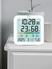 Multifunctional Hygrometer with Backlit Thermometer Sensor Easy To Read Home Weather Station for Humidity Gauge Meter Sensor