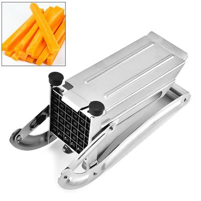 Multifunktioneller Kartoffelschneider aus Edelstahl mit rutschfestem Griff für Süßkartoffeln Karotten