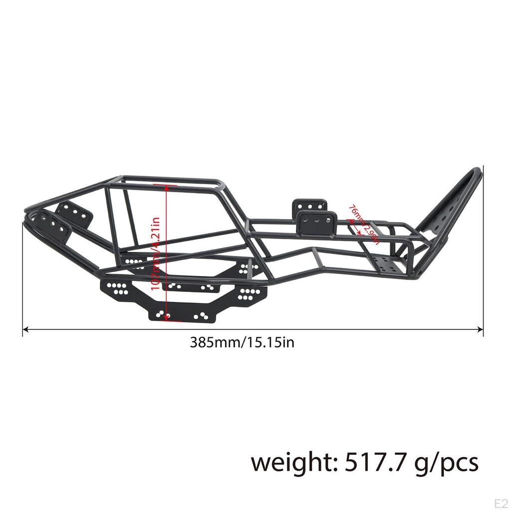RC Car Roll Cage DIY Modified Replacements for SCX10 90027 1:10 Hobby