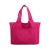 [LIGSIA] Tote Bag, Women's, Mother's Bag, Large, Simple, Large Capacity, Stylish, Zippered Bag, Hand Bag, Nylon, For Commuting To Work or School,