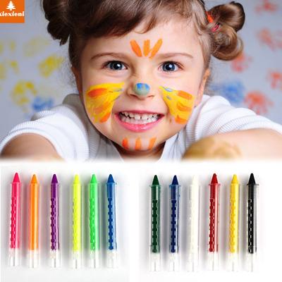 Corpul 12 Culori Pictura Creioane Colorate Copii Fata Culoare Set