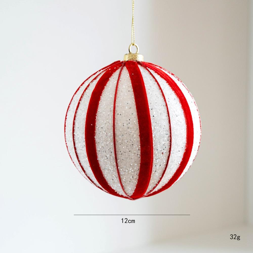 Creative Foam Christmas Hot Air Balloon Red&White DIY Decor Christmas Pendants Flannel Tree Ornaments Holiday Supplies