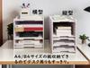 Document Case Letter Case B4 Tabletop Desk Clean 10 Tier Tray Shallow Tray Wooden Drawer Height Adjustable Slide Board Document Organizer Shelf