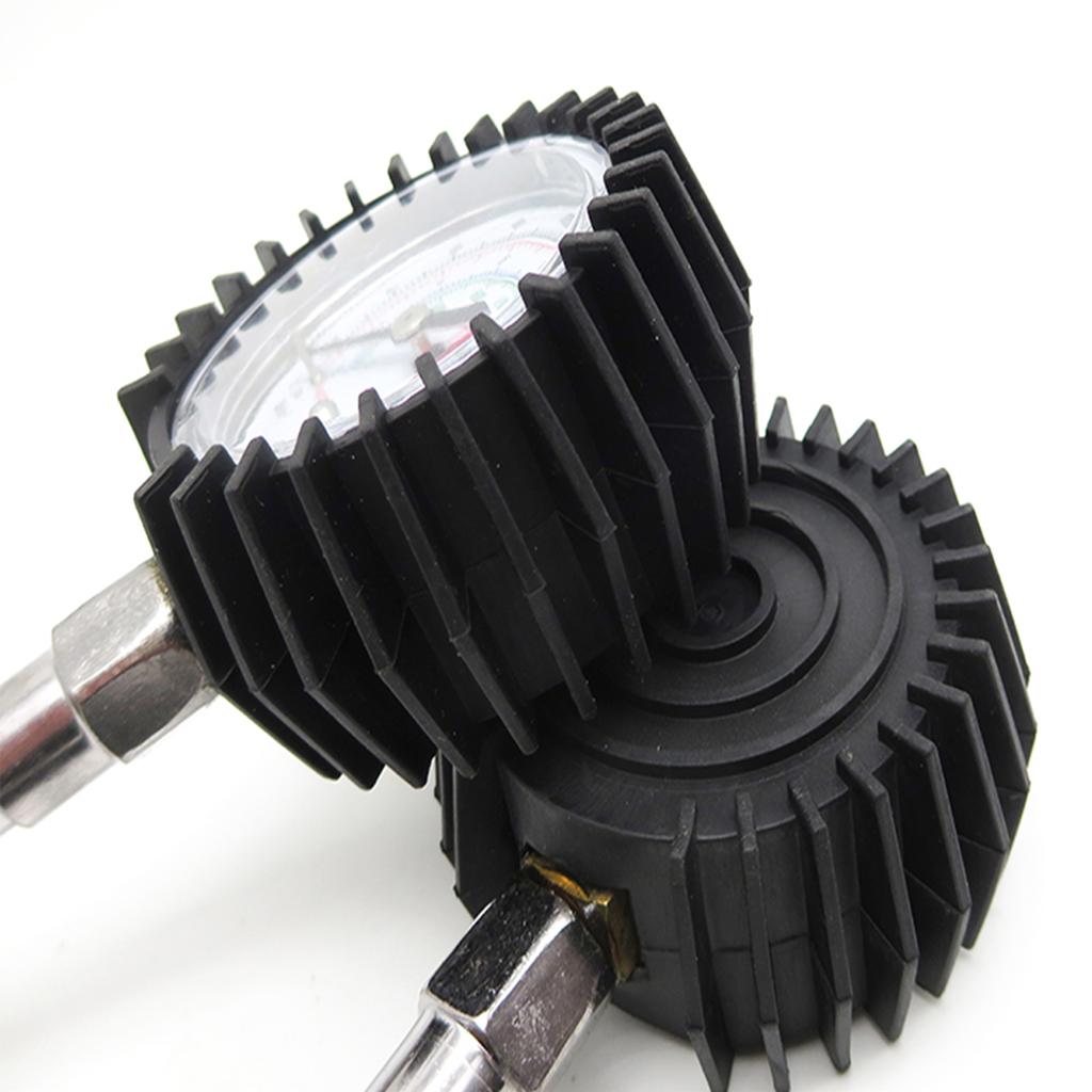 Portable Car Tyre Pressure Gauge, Accurate Air Compressor Tire Pressure Monitor for Vehicles