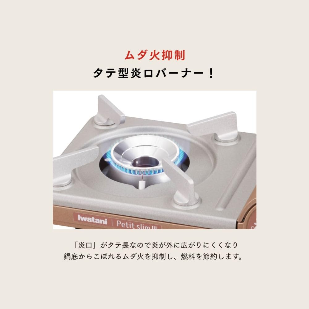Iwatani Cassette Fu Petit Slim 3 Mini Trivet of CB-JRC-PS3 + (Set 2)