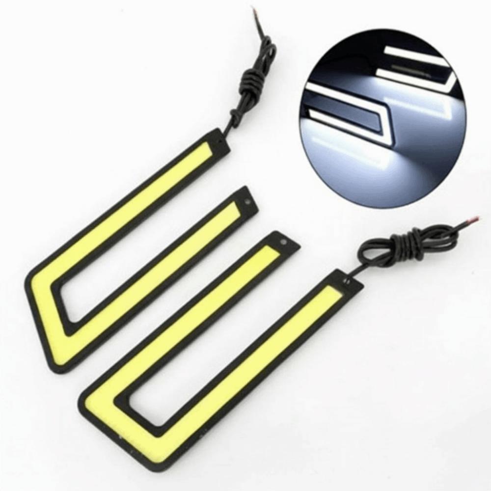DC 12V LED External Light Bright LED Running Light Pair Set Fog Lamp  Automotive Application