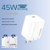 65W GaN Charger for Apple: Fast Charging for Tablets, Laptops, and Phones.