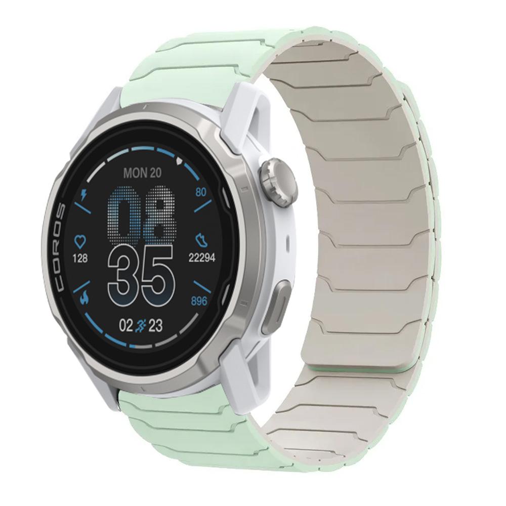 20mm 22mm Magnetic Silicone Strap For COROS PACE 4/3/2 APEX 4 42mm Replaceable Bracelet Wristband Suunto Vertical 2/Run/Race 2