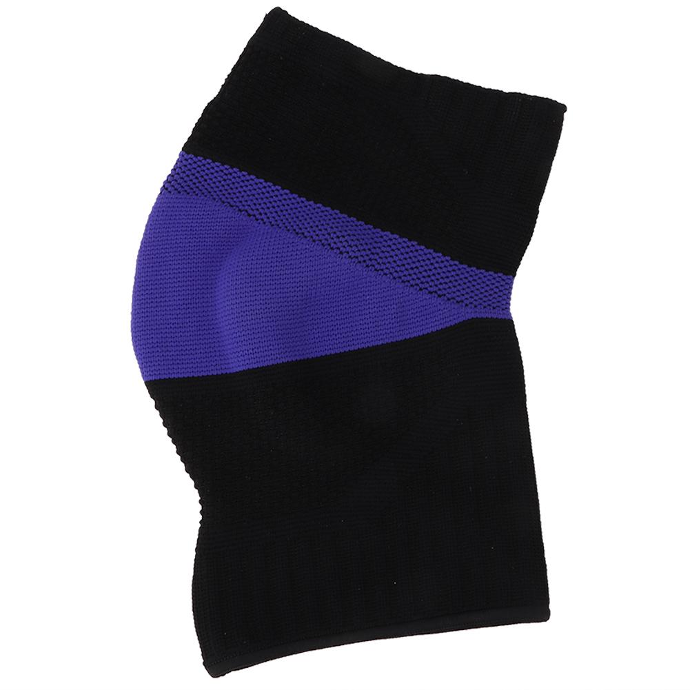1Pc Ankle Sprain Support Bandage Sport Basketball Knitted Injury Protector Brace(L)