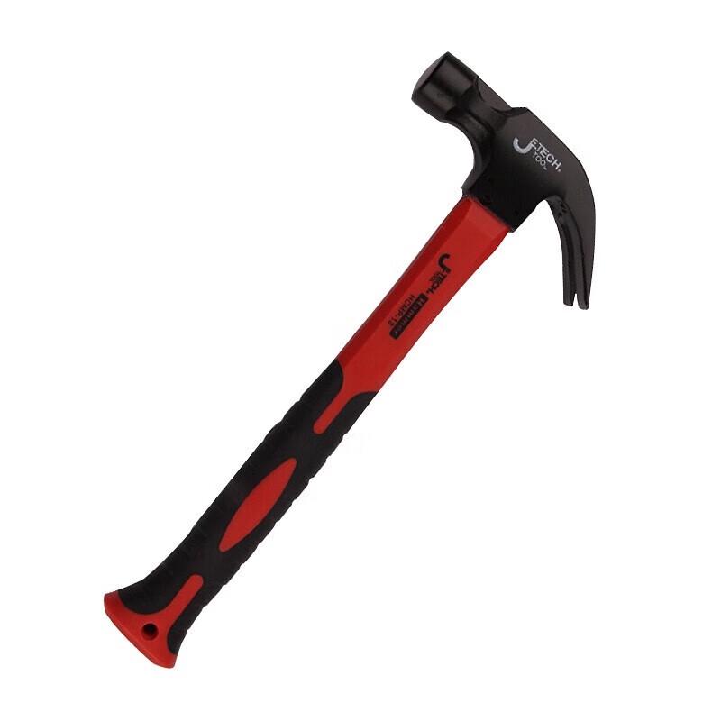 SMVP 16oz Plastic Handle Magnetic Claw Hammer CN plug (adapter included)