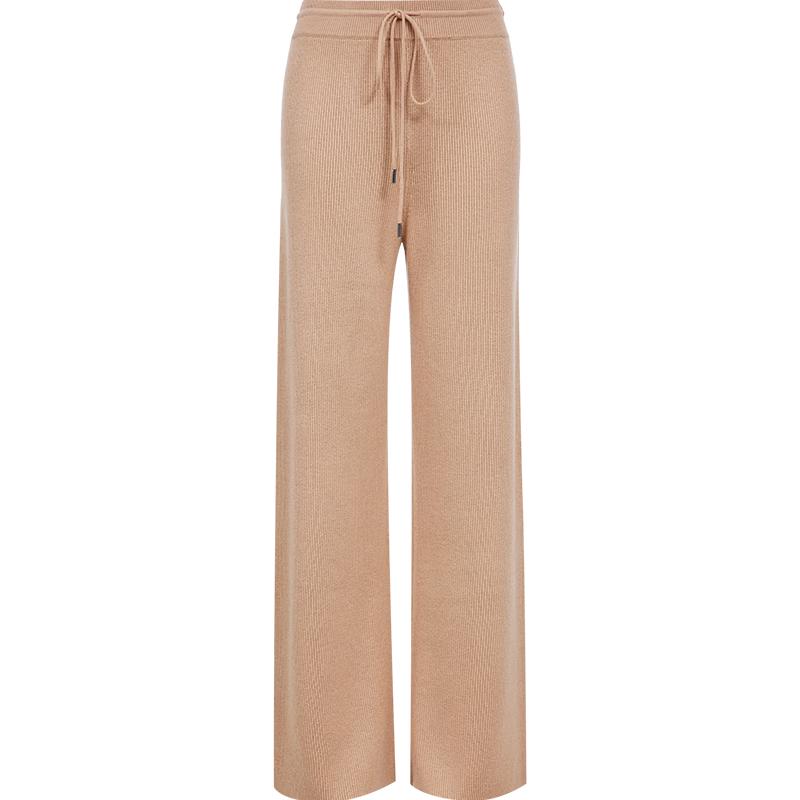 VEROMODA Women's 2025 Winter Knit Straight-Leg Pants