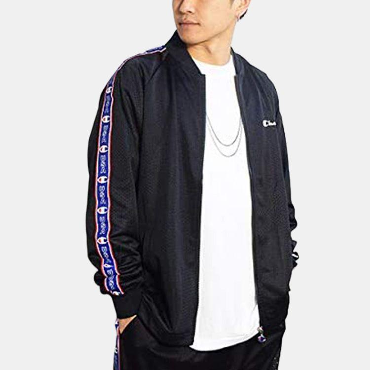 Champion Jacket Japan Version Unisex Black c3-p603