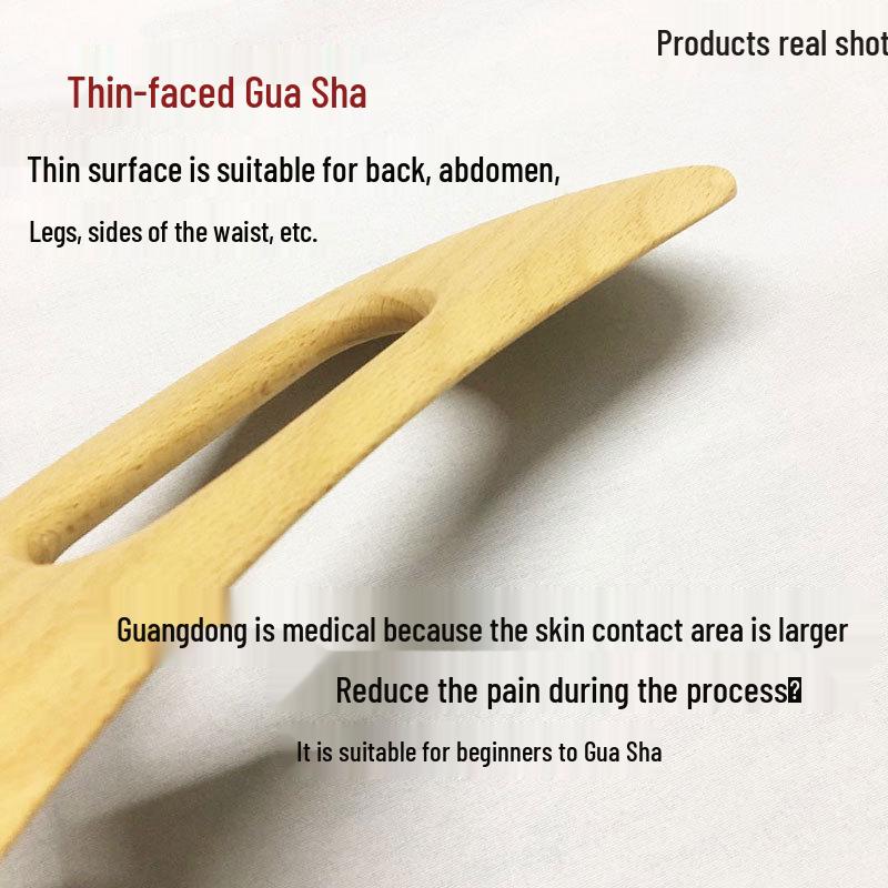 Beech Wood Gua Sha Board for Full Body Massage