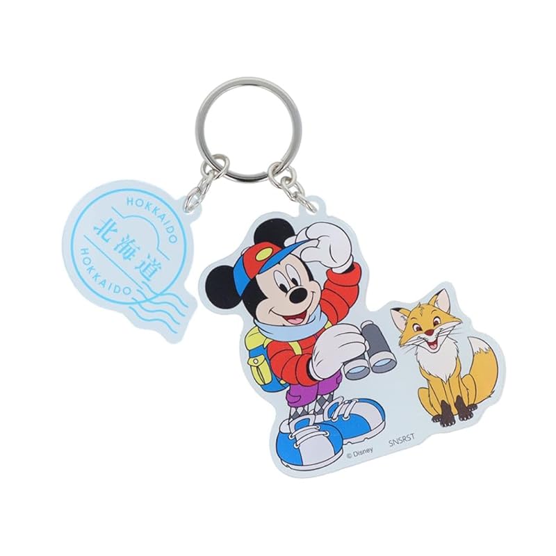 

[Sunstar Stationery] disney key ring acrylic DREAM TRAVEL mickey mouse Hokkaido S8348359
