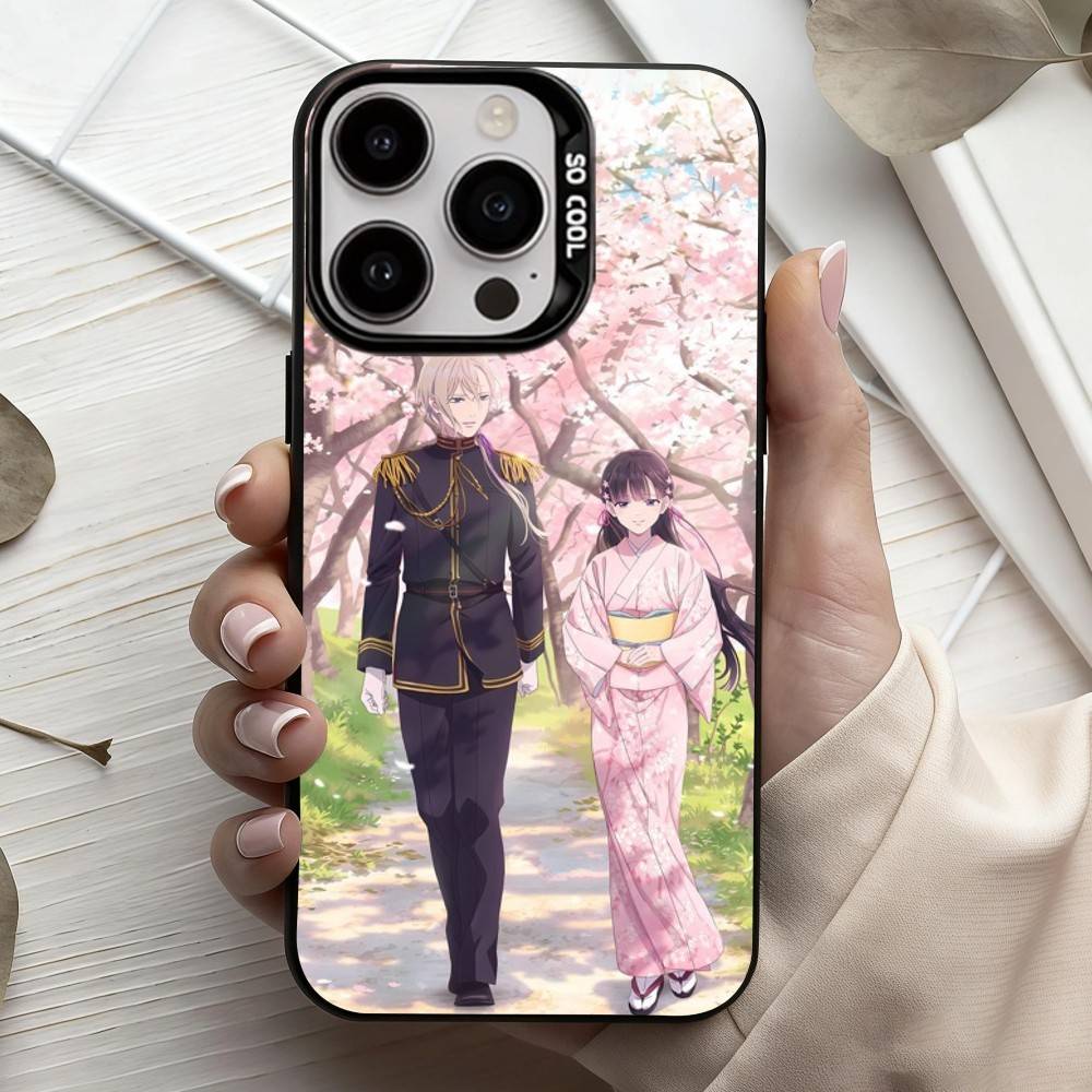 Manga My H-Happy M-Marriage Phone Case For iPhone17,16,15,14,13,12,11 Plus,Pro Max Black Candy Silver Phone Case