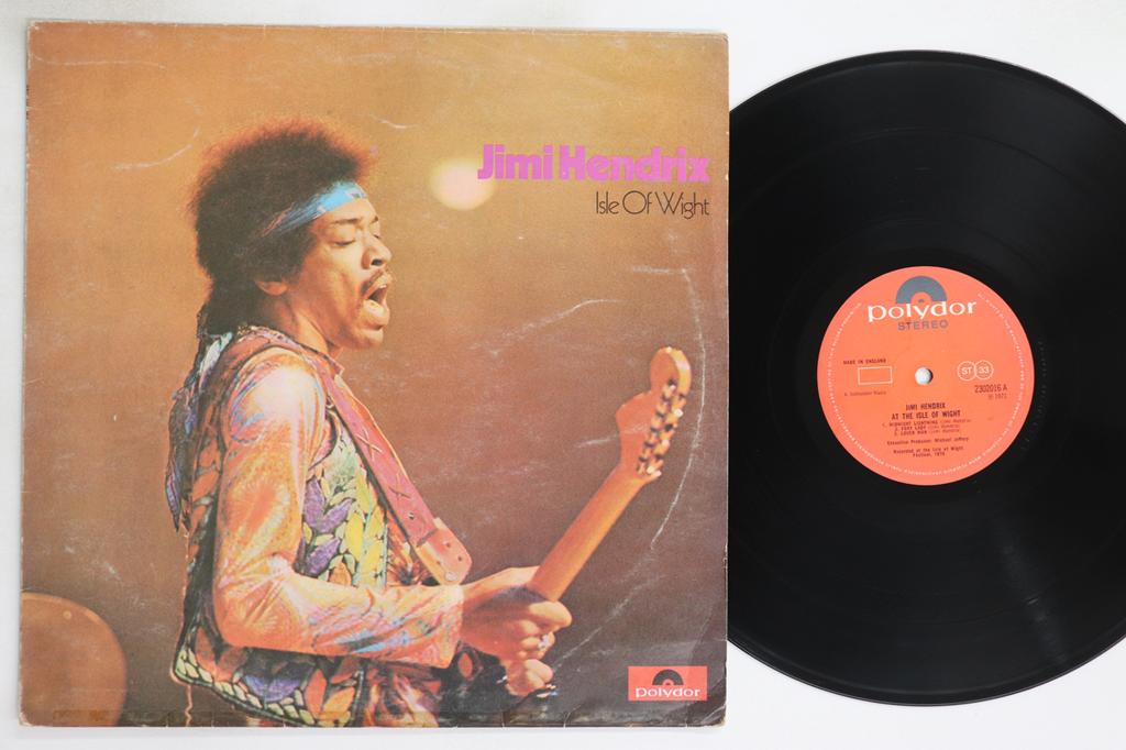 LP Record JIMI HENDRIX - Isle Of Wight 2302016 POLYDOR 1971 UK Rock Used