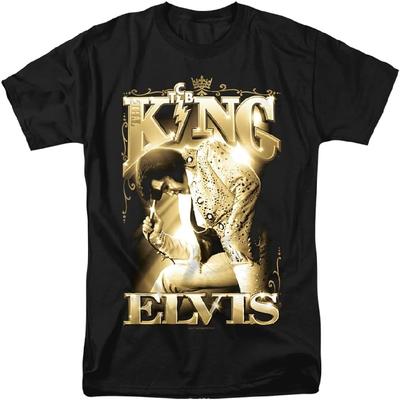 Elvis Presley The King Licensed Adult T-Shirt