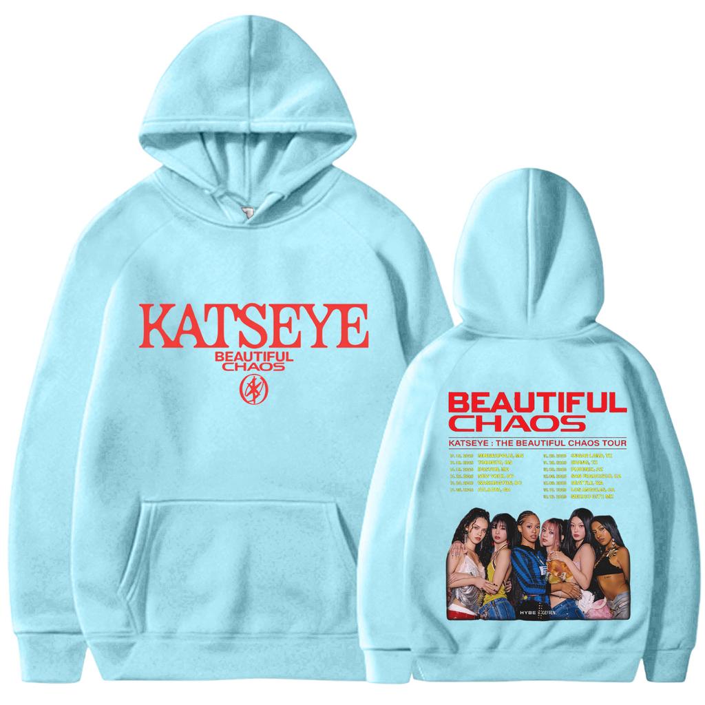 Damskie modne bluzy z kapturem z okrągłym dekoltem, z długim rękawem, z kwiatowym nadrukiem, ze sznurkiem, casualowe, luźne, wkładane przez głowę