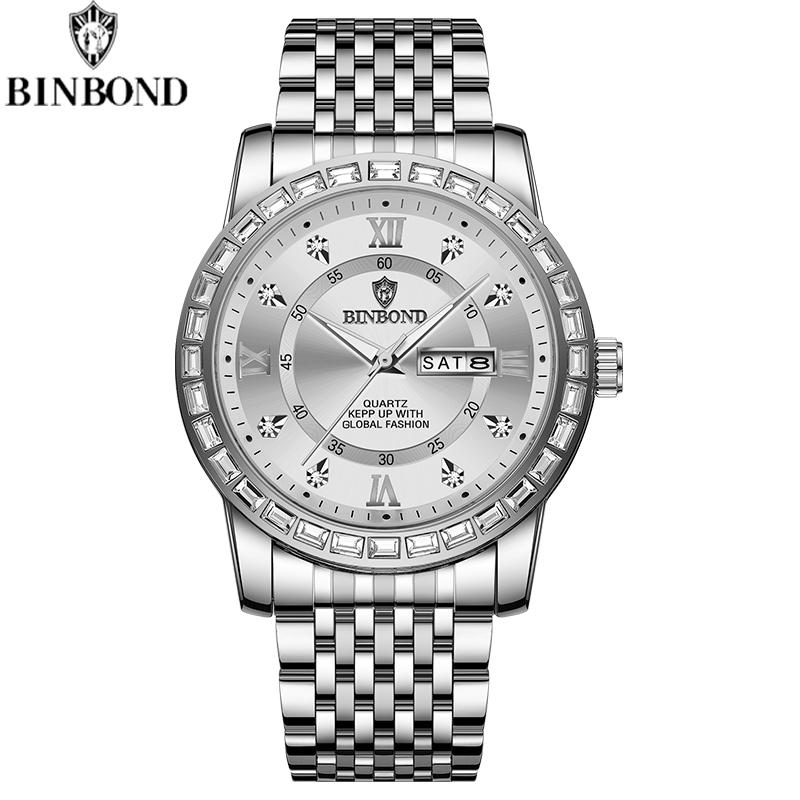 Fashion Quartz Wristwatches Gold Clock Men Luxury Watch Casual Business Analog Watches Relogio Masculino