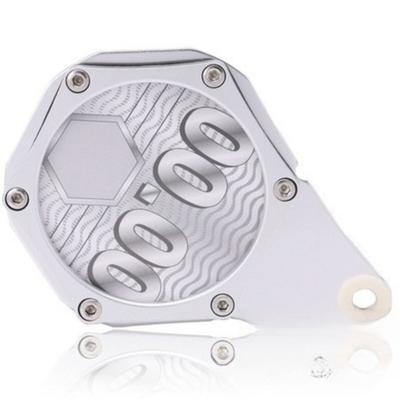 Sechseckiger Kennzeichenhalter aus Aluminiumlegierung - Langlebige Halterung für Motorräder & Roller