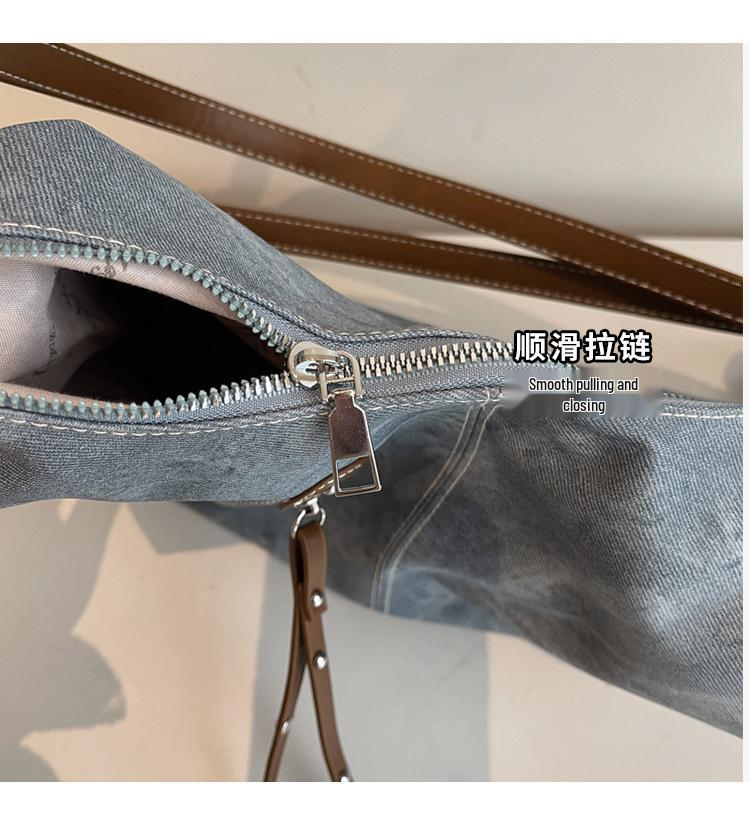 Högskolestudent Axelväska - Stilren, Hög Kapacitet, Koreansk Crossbody Ryggsäck för 2025.