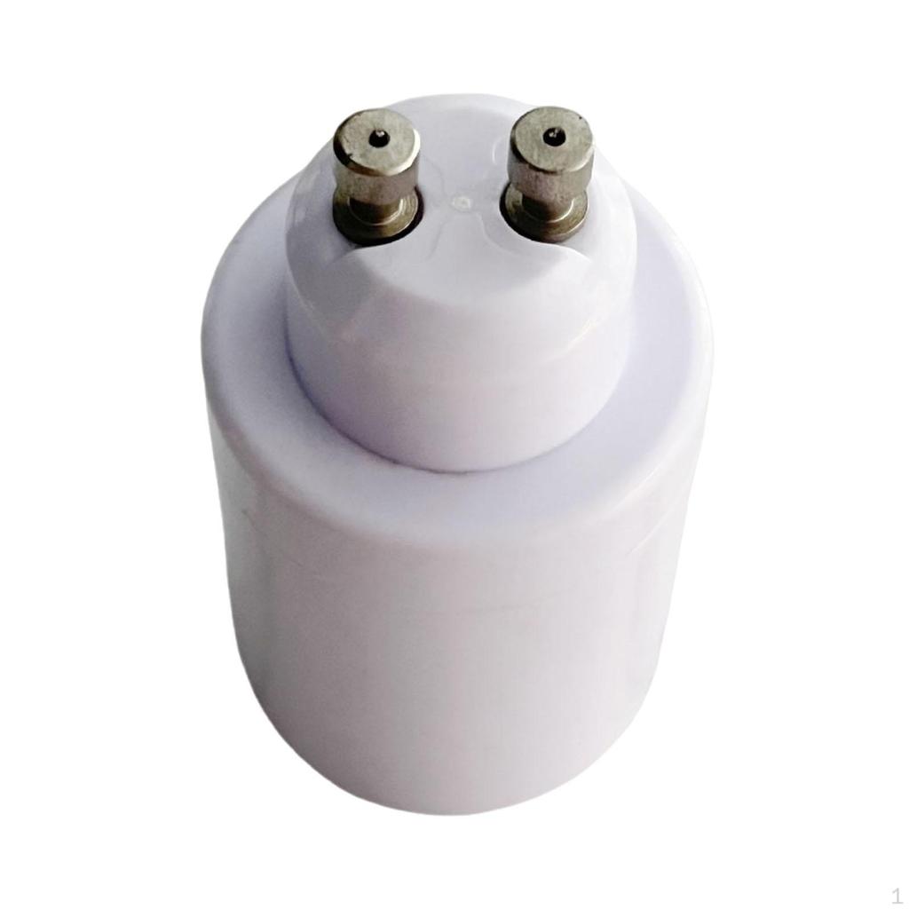 Gu10 to E27 Light Adapter,Sturdy Easy Install Practical Lighting Accessories Lamp Holder Convert