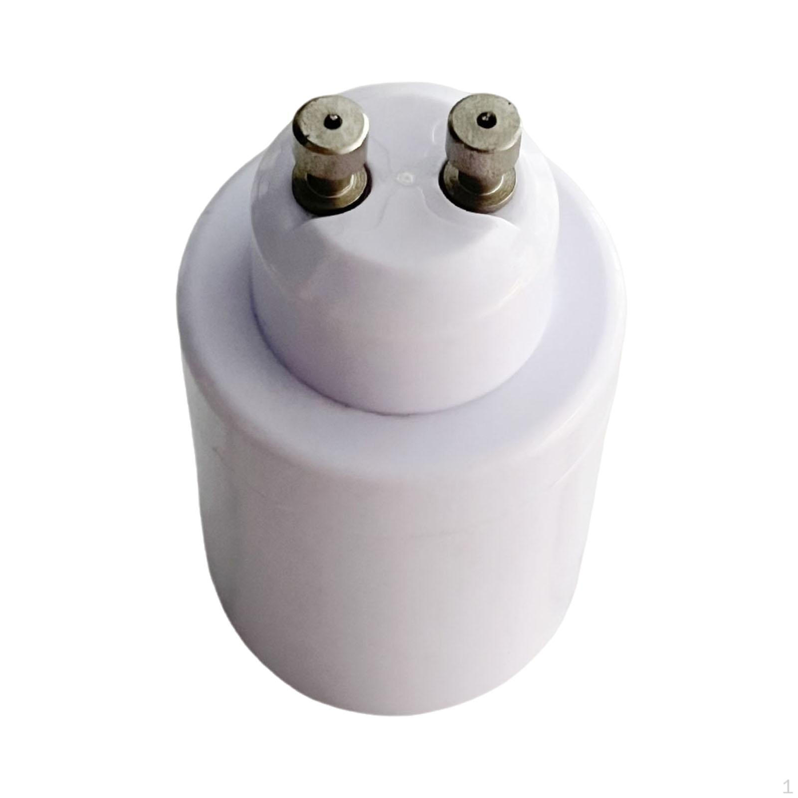 

Gu10 to E27 Light Adapter,Sturdy Easy Install Practical Lighting Accessories Lamp Holder Convert