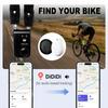 Lucchetto Intelligente Wireless Antifurto Catena in Rame Lucchetto a Catenaccio Impermeabile IP55 Catena da 80cm Allarme 110dB Biciclette/Motociclette/Monopattini Elettrici App