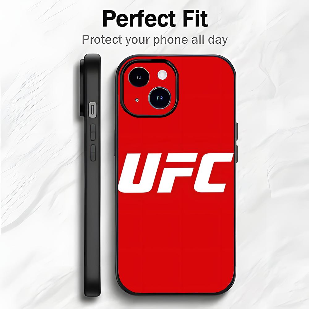 Brutale Kampfsportorganisation U-UFC Handyhülle Handyhülle Trend Weiche Verpackung Leicht Für iPhone17 16 15 14 ProMax