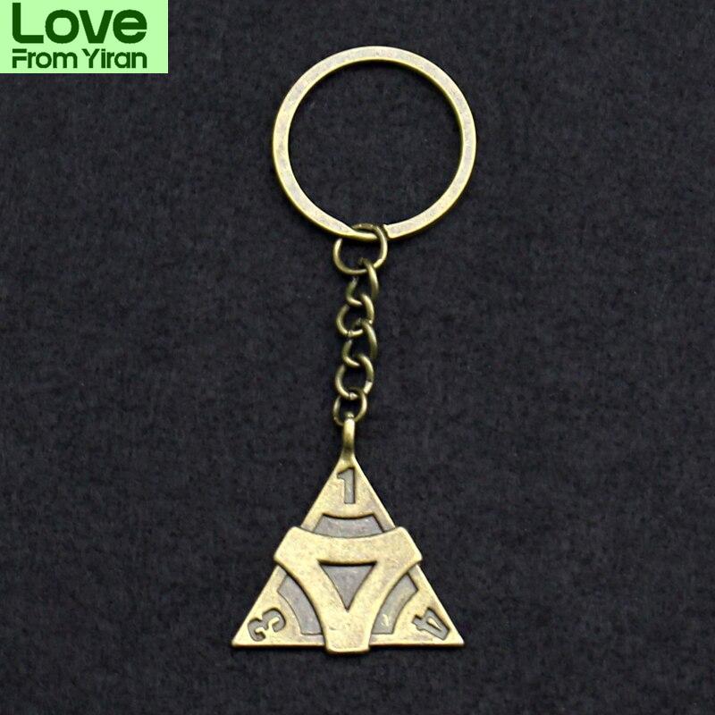 Game Jewelry Fifth Personality Identity V Necklaces Present Gifts Triangle 1 3 4 Pendant 2 Colors Car Necklaces Halloween Men Present GiftsFashion