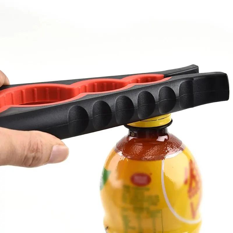 Can Opener Multi Functional Four In One Beverage Bottles Opener Caps Twister Four Position Can Opener Anti Slip Cap Twister