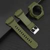 Cinturino+Cassa in Resina per Casio GA-150 200 201 GLX 100 Custodia Cinturino in Silicone Morbido Accessori di Ricambio Strumento Regalo