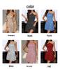 2025 Women's Sequin Halter A-Line Evening Dress
