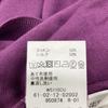 TOMORROWLAND 61-02-12-02002 Purple Silk Cotton Knit Polo Shirt SESIA tops M purpleUsed