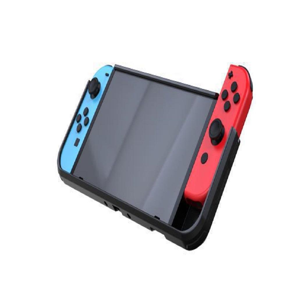 Gjennomsiktig med Svart Kant Beskyttelsesetui Grepdeksel For Nintendo Switch 2017