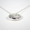[Used] TIFFANY 925 Eternal Circle Pendant/Necklace/j17-3