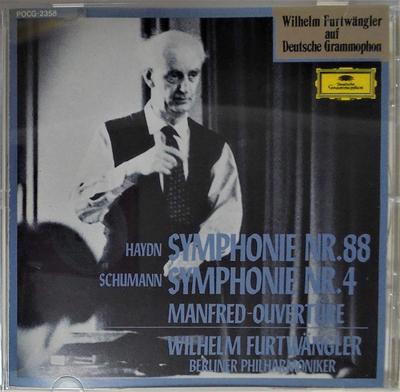 CD BERLINER PHILHARMONIKER  Haydn Symphony No. 88 POCG2358  1991 Japan ObiClassical Used