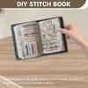 1 Set, Embroidery Embroidery Book, Stitch Book, DIY Stitch Book, Embroidery Stitching Book, Embroidery Sewing Book, Embroidery Book, Sewing Book