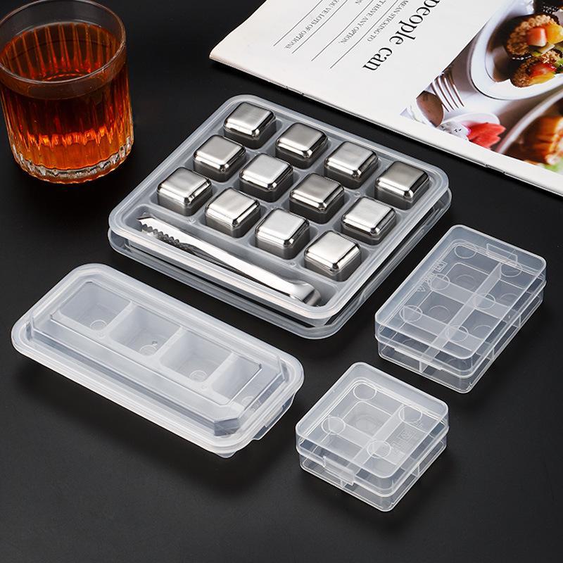 304 Stainless Steel Ice Ball Set for Whiskey & Wine