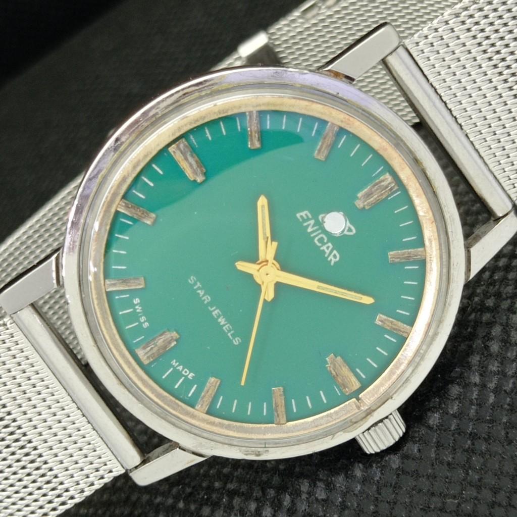 

Б/У ENICAR STAR JEWELS ШВЕЙЦАРСКИЕ МУЖСКИЕ ЧАСЫ a305721-1 Артикул 579-a305721