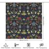 Modern Geometric Shower Curtain With Waterproof Fabric Decorative For Bathroom Home Decoration