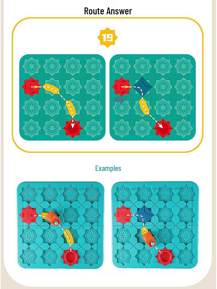 118-Level Pull-Back Track Maze: Children's Engineering & Logical Thinking Game