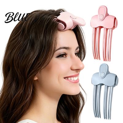 Electric Hair Volumizing Clip Heated Root Lift Clip 2 Temperature Adjustable Fine Flat Portable Styling Comb for Men Women