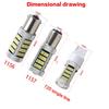 2pcs LED Light Turn Signal Brake Light Reversing Fog Light Bulb T20 1156 1157 T15 Ba15s W21w Py21w
